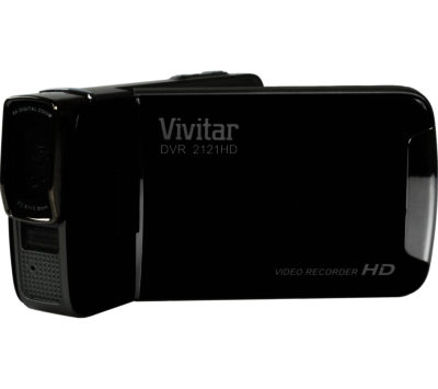 VIVITAR DVR2121 Traditional Camcorder - Black VIVITAR DVR2121 Traditional Camcorder - Black